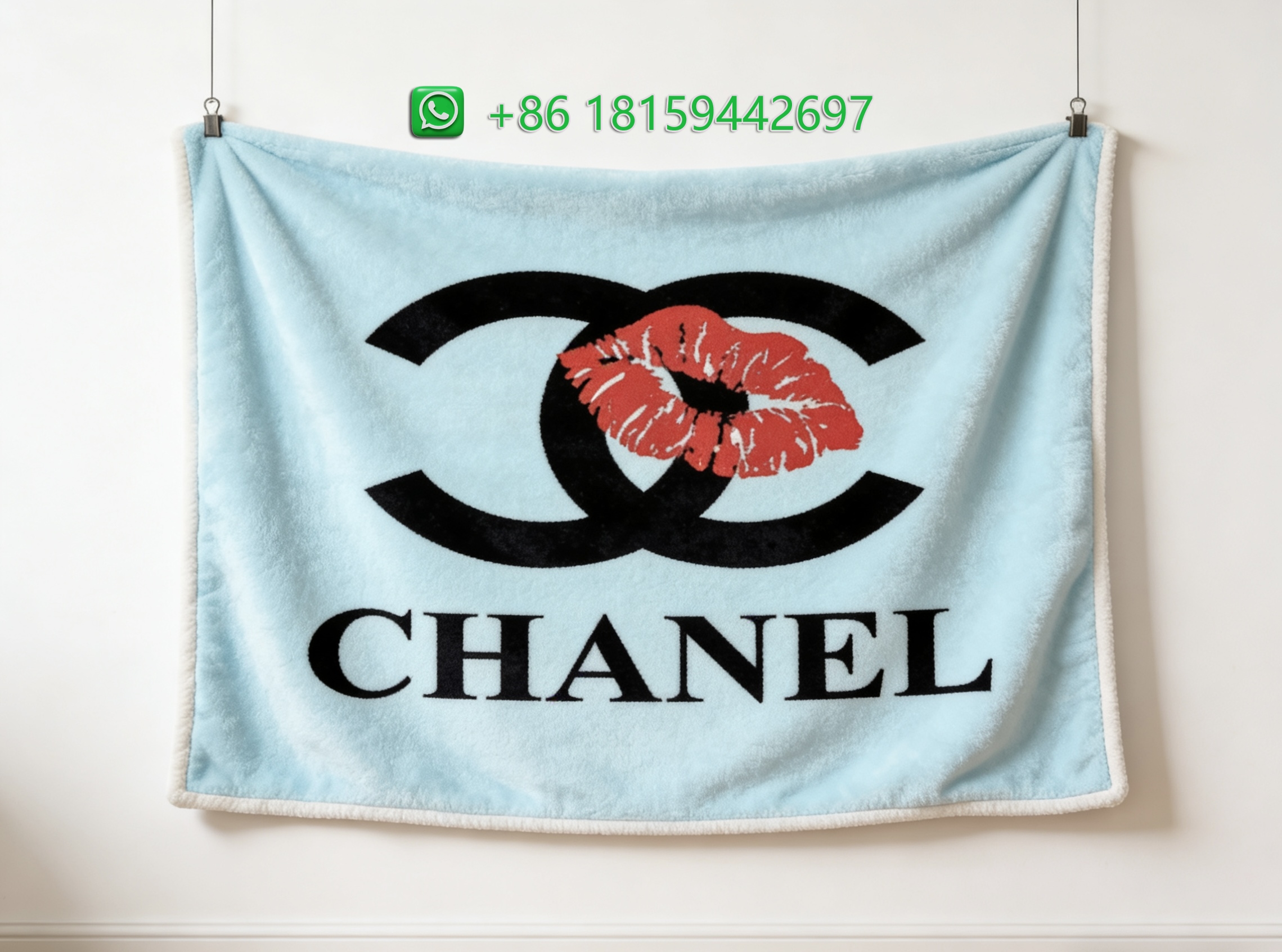 Chanel Throw Blankets